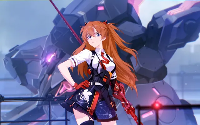 Asuka Langley Evangelion — Wallpaper Neon Genesis Evangelion