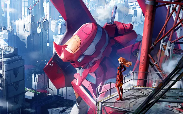 Asuka Langley Soryu — 4K — Wallpaper Neon Genesis Evangelion