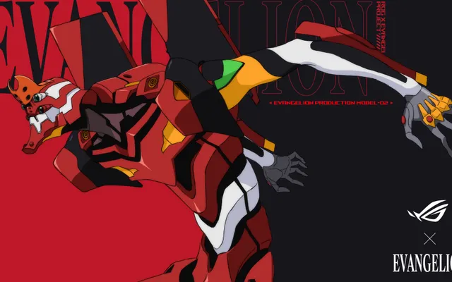 Evangelion × ASUS ROG — 4K — Wallpaper Neon Genesis Evangelion