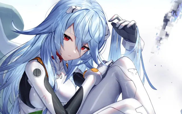 Rei Ayanami — 4K — Wallpaper Neon Genesis Evangelion