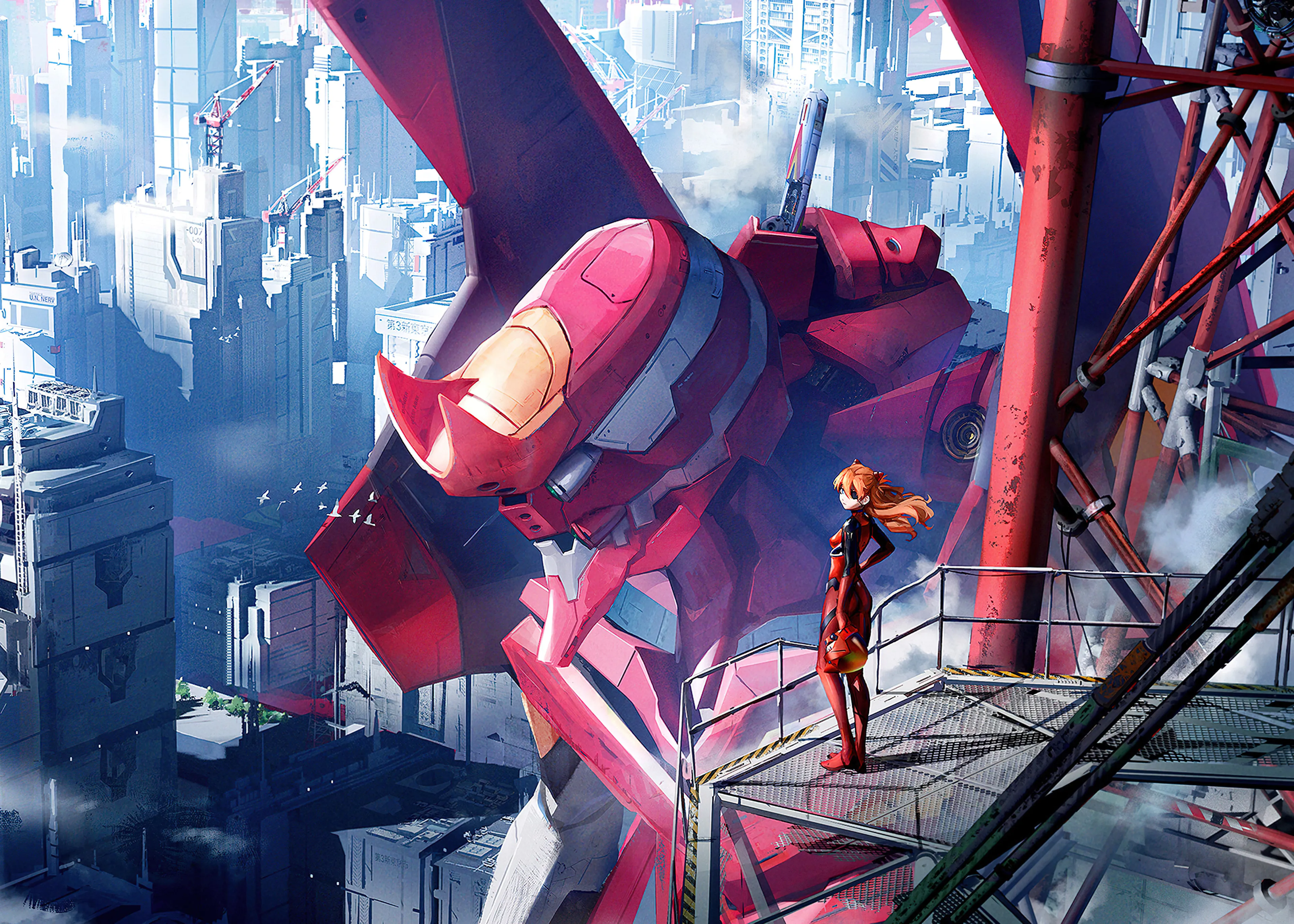 Asuka Langley Soryu — 4K Asuka Langley Soryu — 4K — Wallpaper Neon Genesis Evangelion