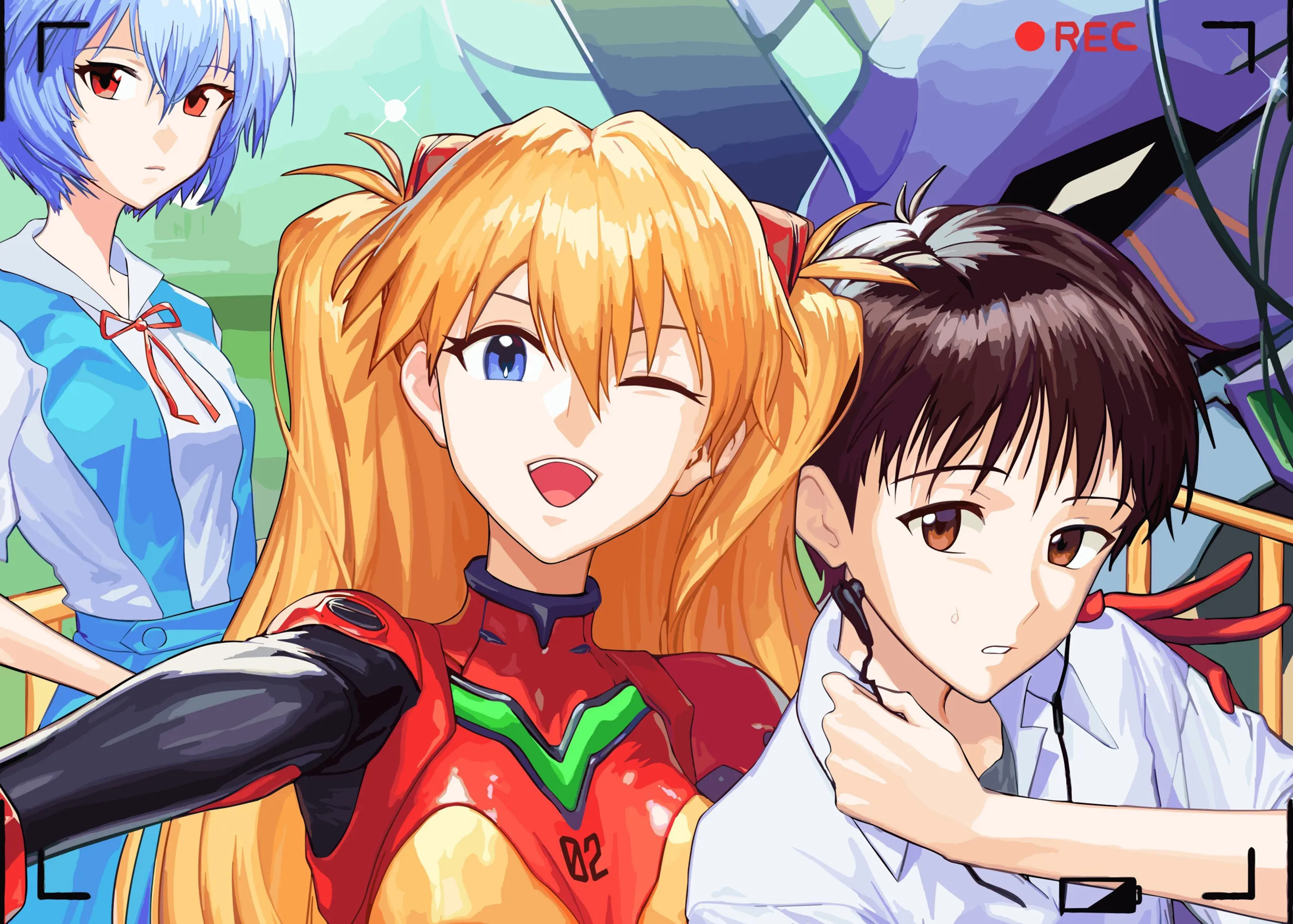 Asuka Langley Soryu — HD Asuka Langley Soryu — HD — Wallpaper Neon Genesis Evangelion