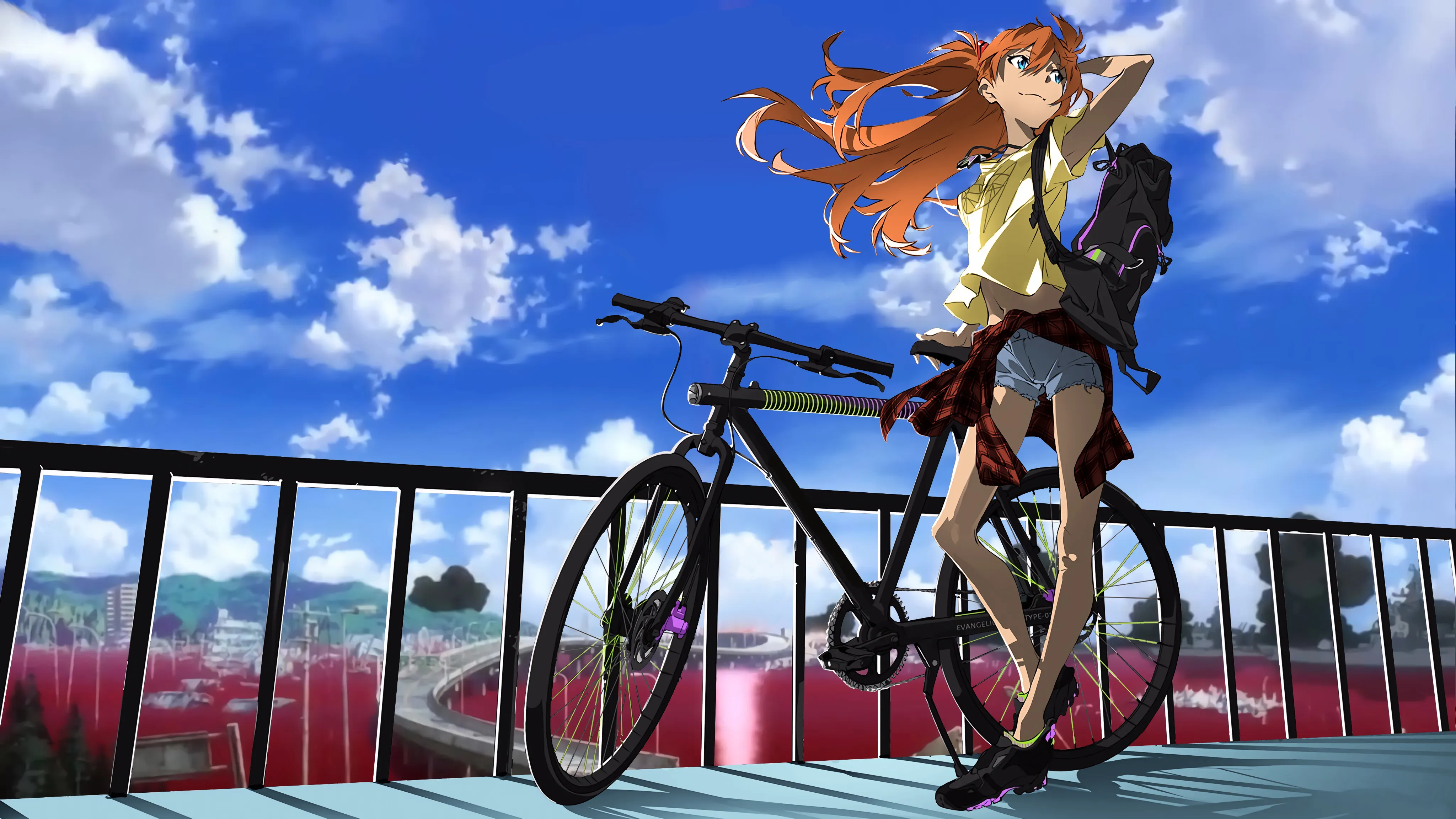 Asuka Soryu — Unit-02 4K Asuka Soryu — Unit-02 4K — Wallpaper Neon Genesis Evangelion