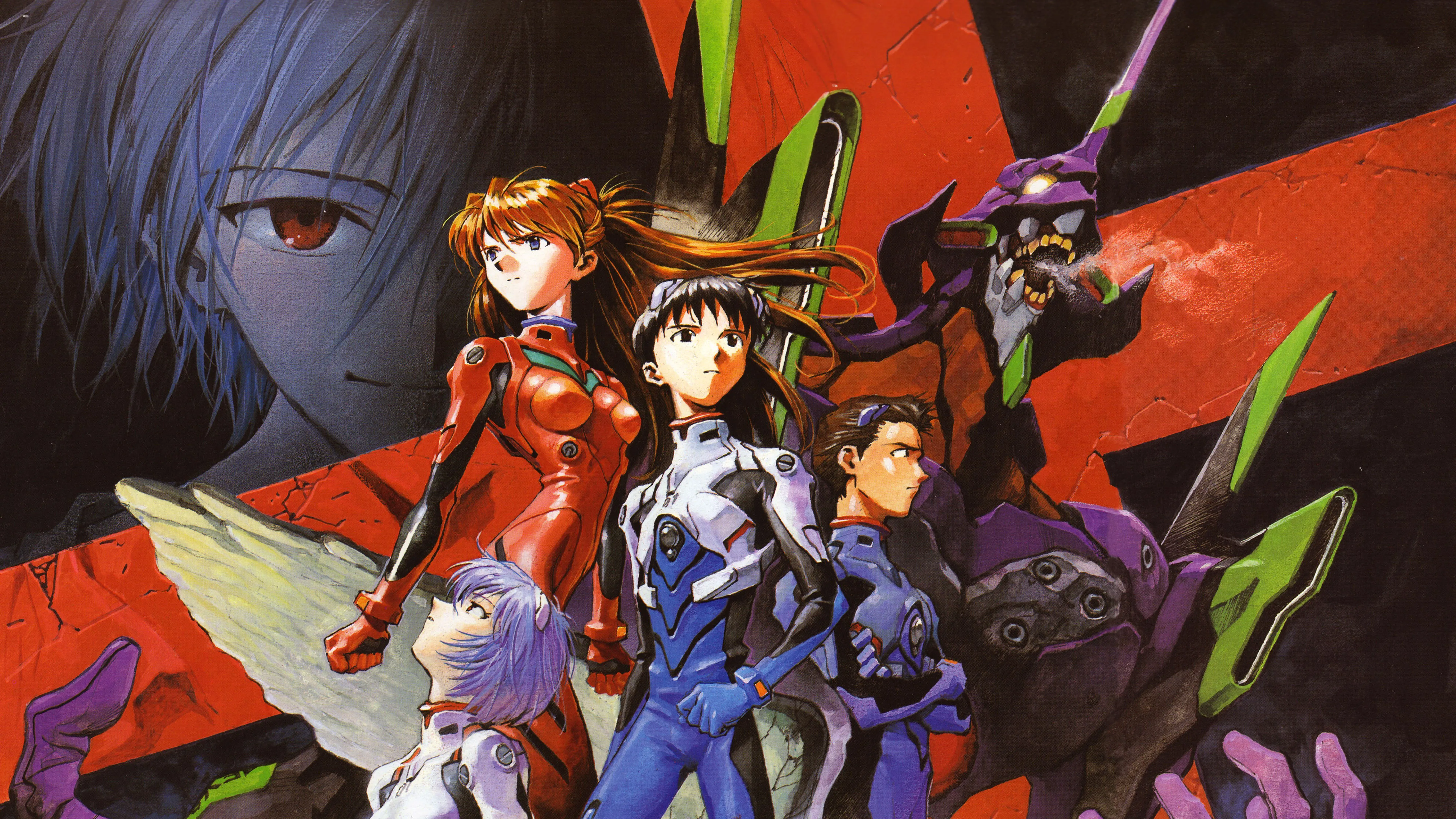 Neon Genesis Evangelion — 5K Neon Genesis Evangelion — 5K — Wallpaper Neon Genesis Evangelion