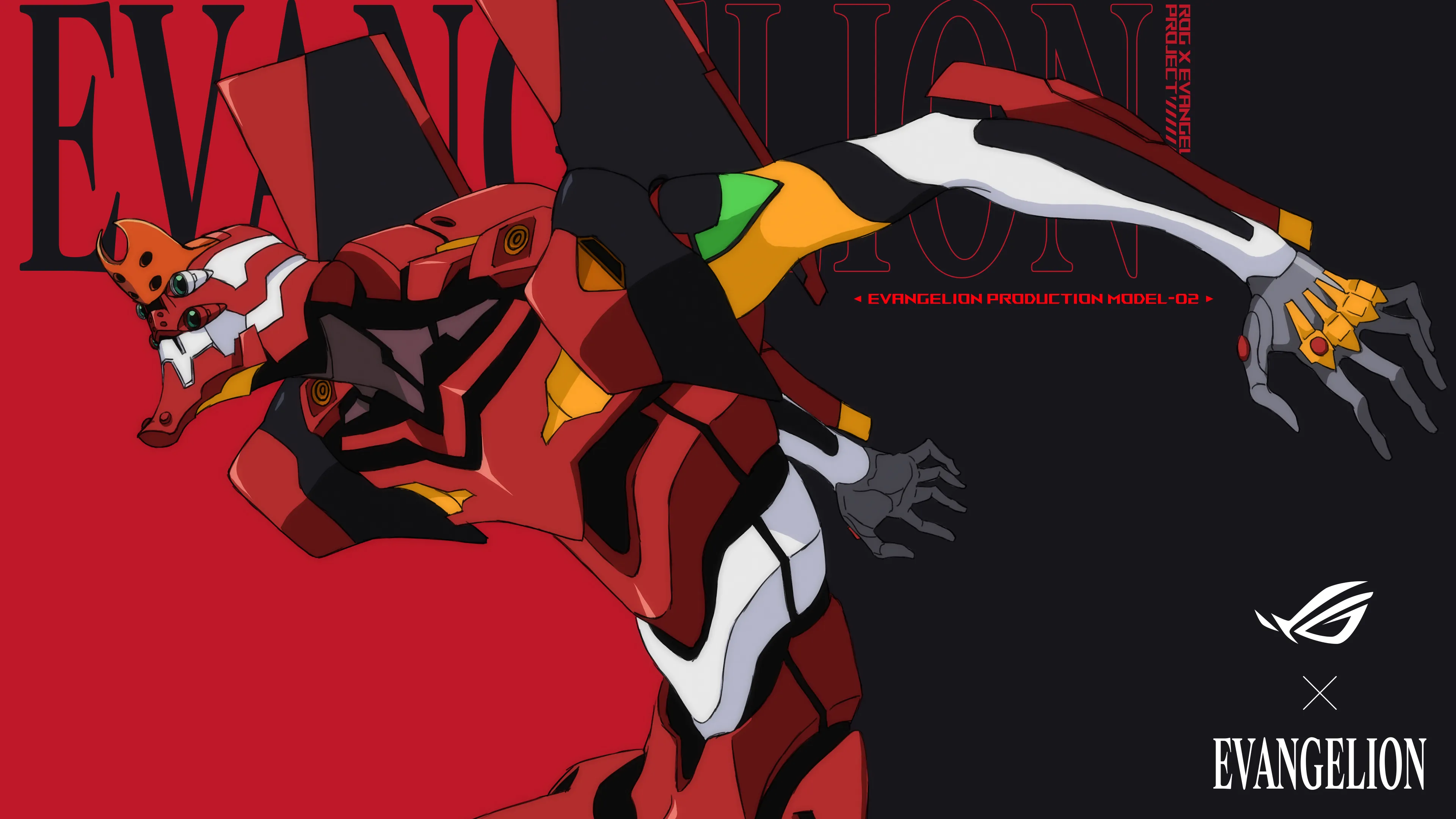 Evangelion × ASUS ROG — 4K Evangelion × ASUS ROG — 4K — Wallpaper Neon Genesis Evangelion