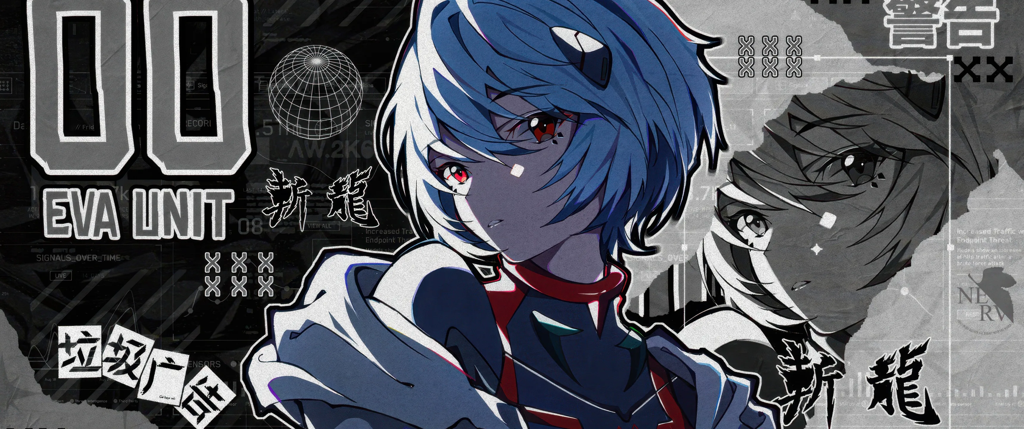 Rei Ayanami Rei Ayanami — Wallpaper Neon Genesis Evangelion